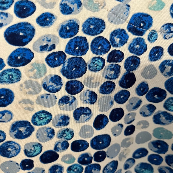 Tail cute stretch athletic bubble print top #M7 - Picture 3 of 6